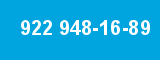 922 948-16-89 922 948-16-89